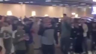 Celebrations in Iraq as the parliamentary election is taking place there