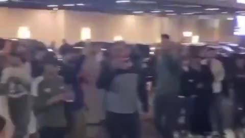 Celebrations in Iraq as the parliamentary election is taking place there