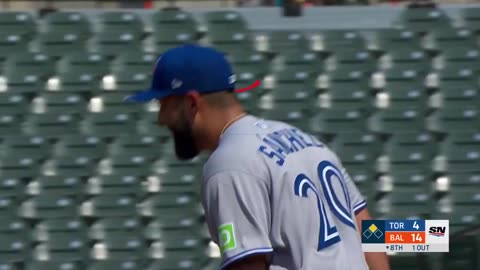 Alí Sánchez ponchó a su primer rival en MLB