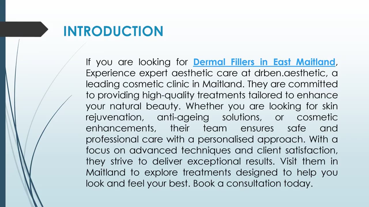If you are looking for Dermal Fillers in East Maitland