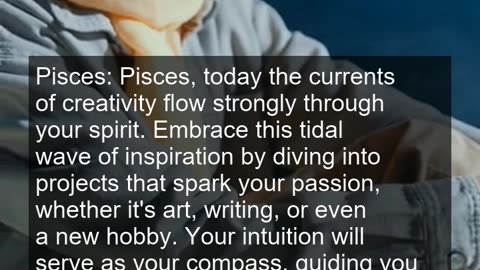 Daily Horoscope | Aquarius & Pisces 🌟
