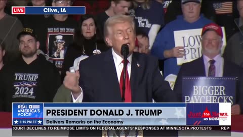 TRUMP TALKS LATEST POLLS