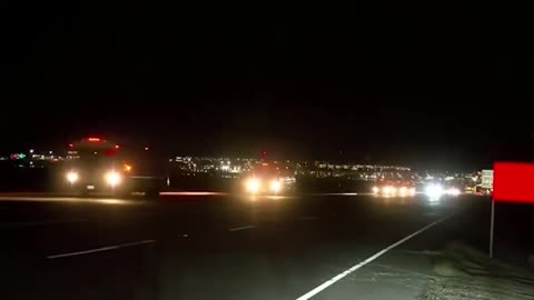 Over a dozen buses full of Marines have now left Twentynine Palms and are headed to LA