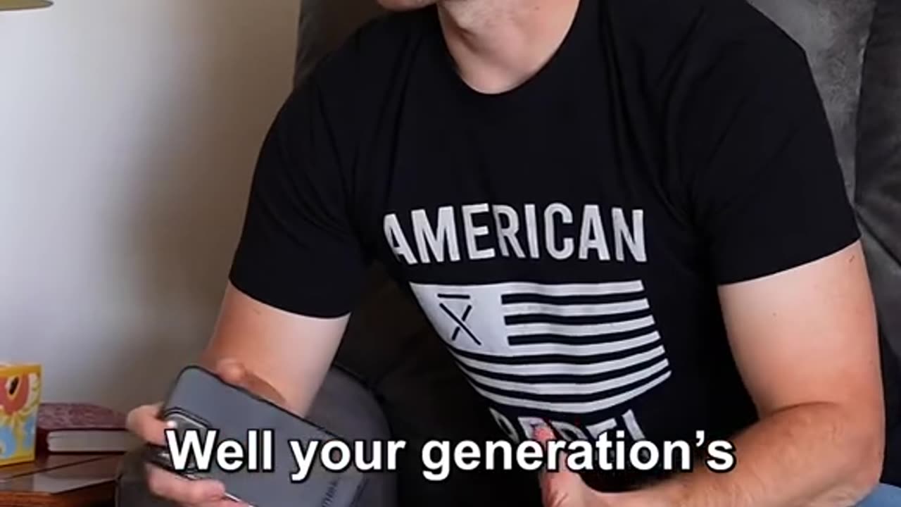 Asking Granny about her gatling measles experience...🤷♀️