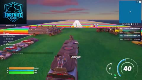 Fortnite Rumble Royale: Driving an Oil Tanker Truck