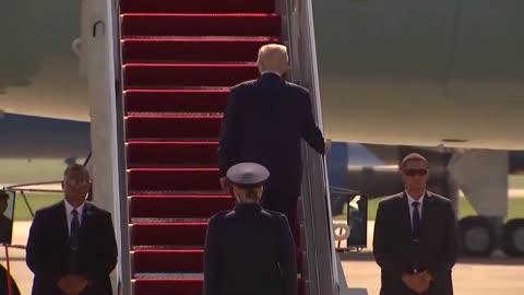 🚨🔥Trump is wheels up for Turnberry, Scotland 🇺🇸🏴󠁧󠁢󠁳󠁣󠁴󠁿 #USA