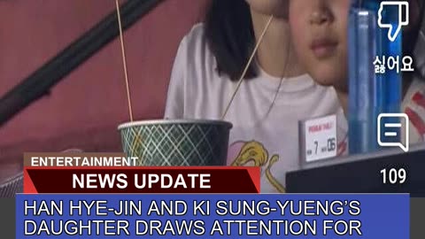 Han Hyejin and Ki Sungyuengs Daughter Draws Att