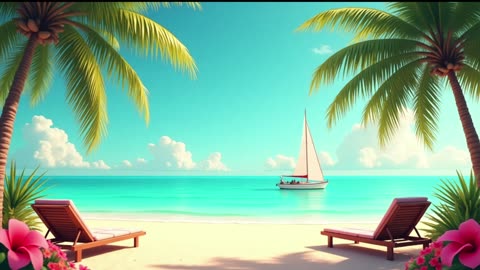 LoFi Beats Tropical Vacation