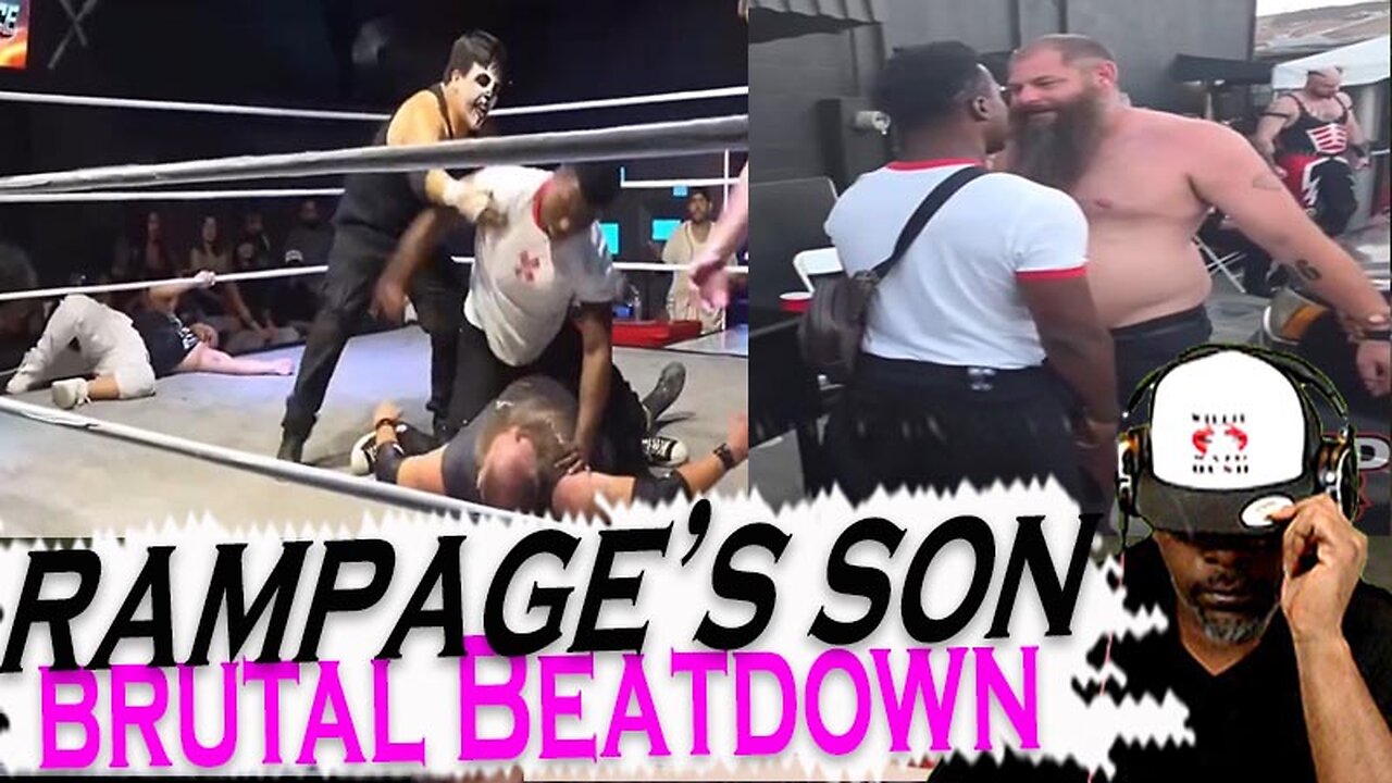 Rampage Jackson's Son Brutally Beatdown A Wrestler