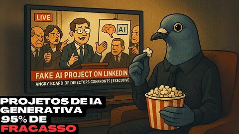 📰 95% dos Projetos de IA Generativa FRACASSAM | MIT expõe o hype da Skynet corporativa