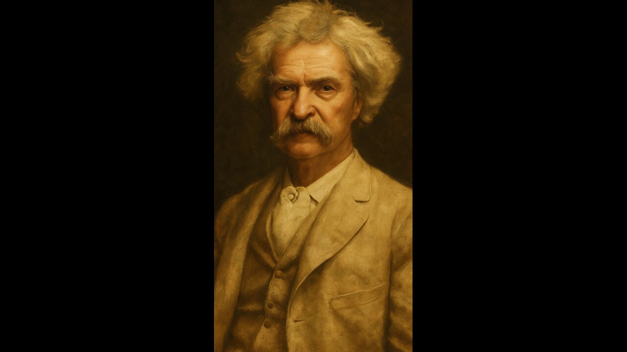 Mark Twain wasn’t a birth name — it was a creation, born from the depths of the Mississippi.