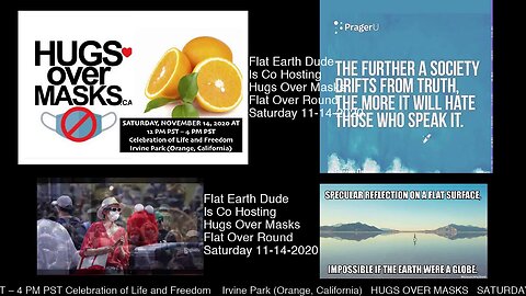 [archive] Flat Earth meetup Irvine Park California Nov 14 ✅