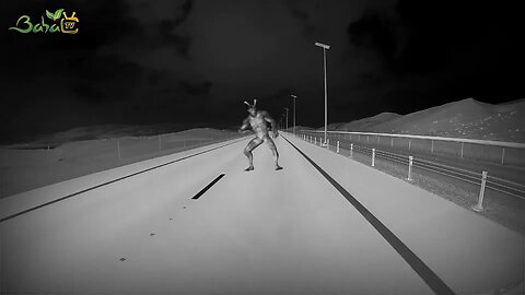 Demon on the road | night time in Abu Dhabi | desert place | baba tv