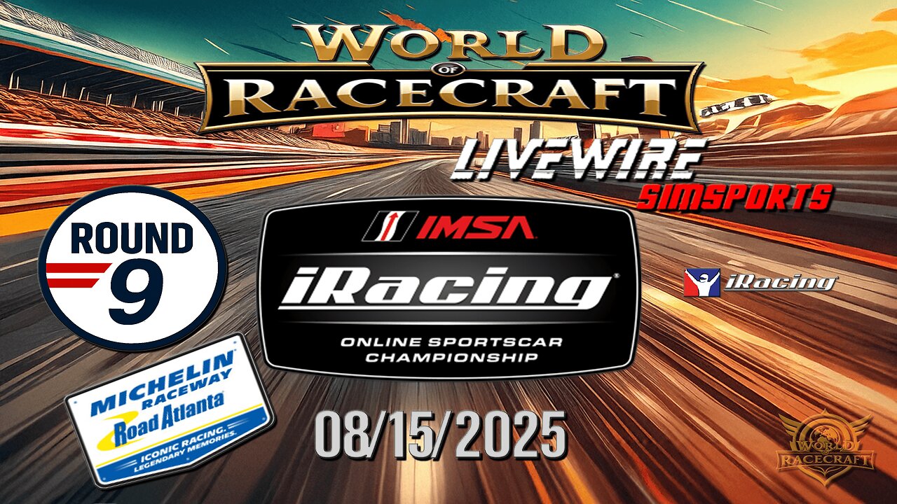 🔴LIVE - World of Racecraft / Livewire Simsports - Virginia Internal Raceway - iRacing