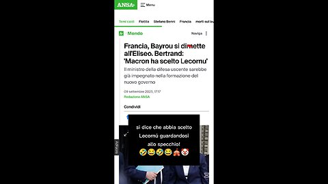 la notizia del giorno