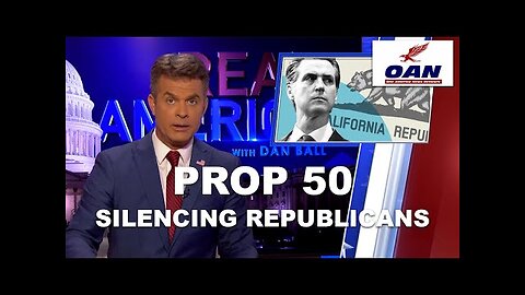 CALIFORNIA PROP 50 MOVES TO SILENCE REPUBLICANS ON REDISTRICTING | Steve Hilton on Real America
