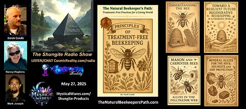 SHUNGITE REALITY 5/27/25 - The Natural Beekeepers Path