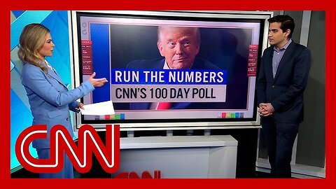 'There's No Way to Sugarcoat It': CNN's Harry Enten Breaks Down Trump’s New Polling Numbers