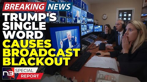 🚨BREAKING: They CUT The Feed When Trump Said This ONE Word In The Oval Office!