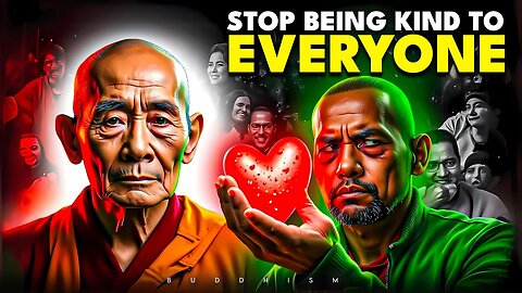 Stop Being Kind to Everyone | Buddhism