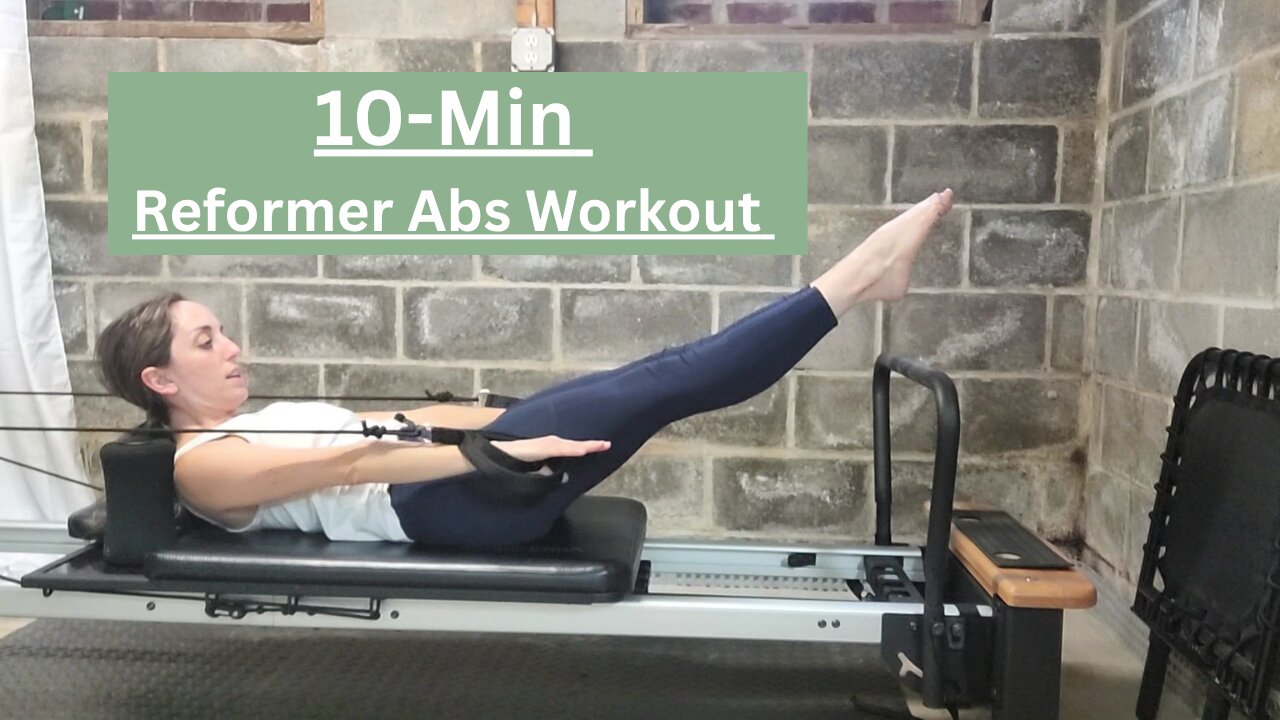 10-Min Reformer Ab Workout | No Props, No Fuss, Just Core