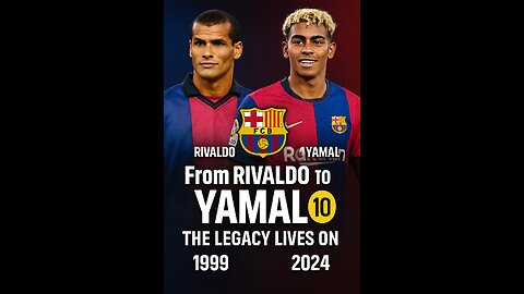 The Evolution of Barcelona’s Number 10 – From Rivaldo to Yamal 🔟 | Football Legends Tribute