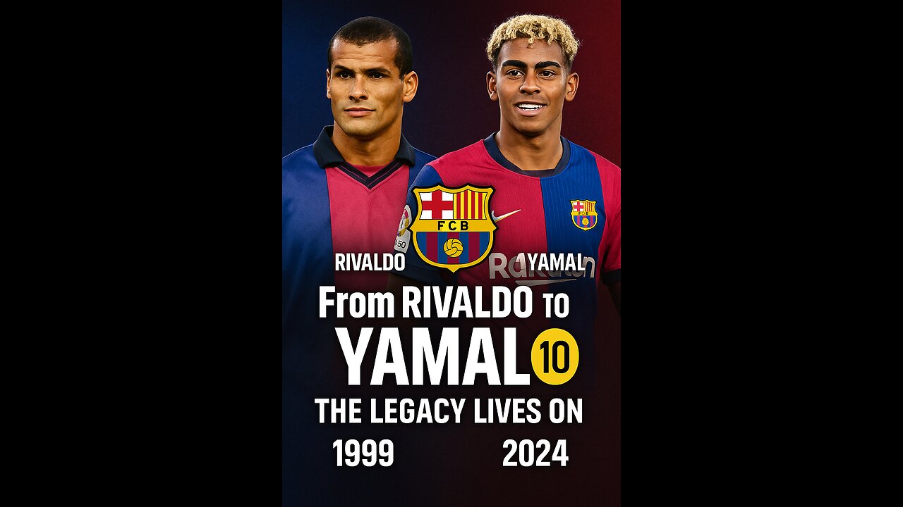 The Evolution of Barcelona’s Number 10 – From Rivaldo to Yamal 🔟 | Football Legends Tribute