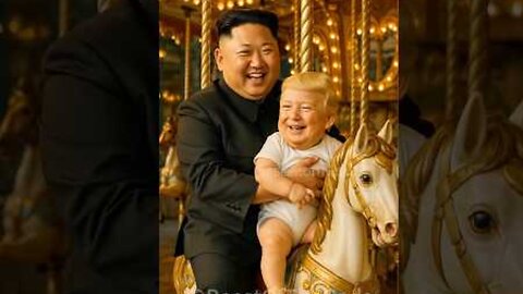🤣 Kim Cares for Little Trump in the Funniest Way! 👶