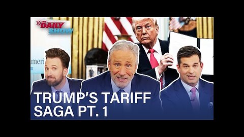 HOT Trump's Tariff Saga Begins: What Could Go Wrong? | The Daily Show