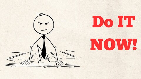 STOP Letting TOMORROW Hold You Back!