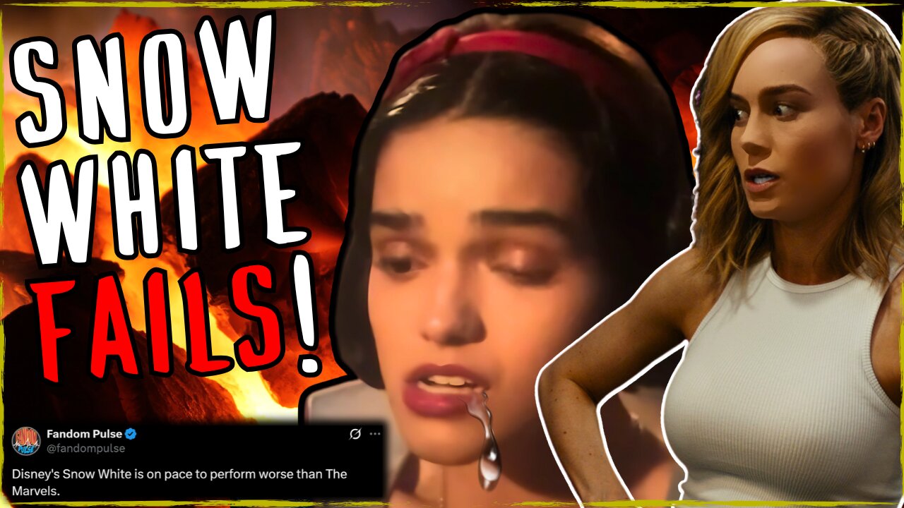 Snow White is on Track to Beat The Marvels as the BIGGEST Disney Flop!
