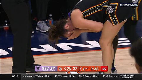 👀 Marina Mabrey WHACKED in face | Connecticut Sun vs Golden State Valkyries, WNBA women's basketball