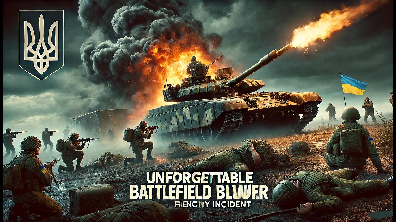 “An Unforgettable Battlefield Blunder: Ukrainian Tanker Mistakenly Targets Own Forces”