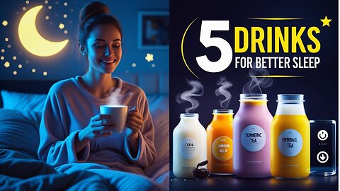 Top 5 Drinks That Help You Sleep Better 🍵 | Sleep Hacks USA