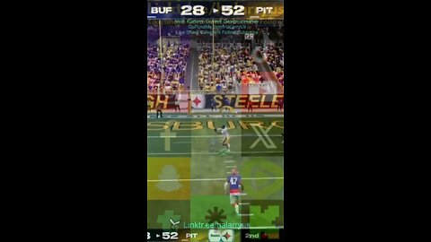 Just Before Halftime PIT 59 vs BUF 28 #AllMadden #Madden25 #NFLmadden #madden