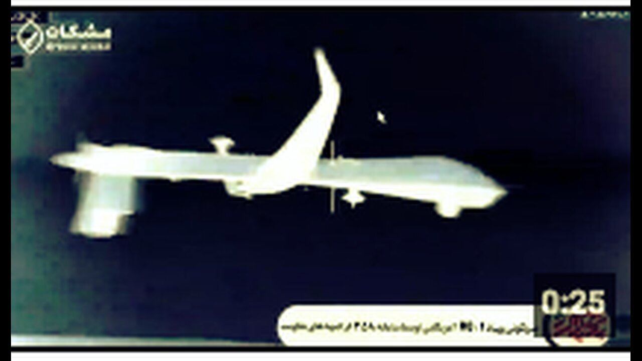 "American MQ-1C Grey Eagle UAV Downed by Iranian Missile in Yemen"