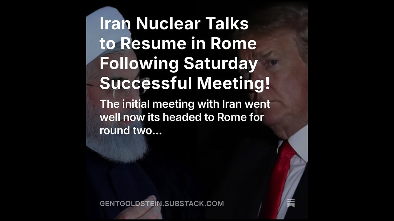 Iran Nuclear Talks to Resume in Rome after First Successful Meeting!