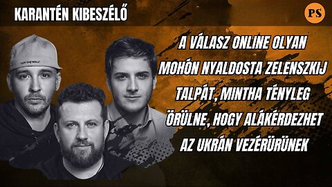 A Válasz olyan mohón nyaldosta Zelenszkij talpát, mintha tényleg örülne, hogy alákérdezhet neki