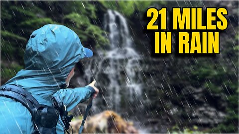 Loyalsock Trail Day 2 – Rainy 21-Mile Grind with Angel Falls & Waterfalls | Thru-Hiking Pennsylvania