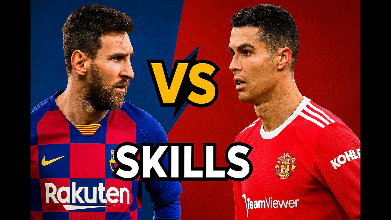 Messi vs Ronaldo – Skill Battle Begins! part 1
