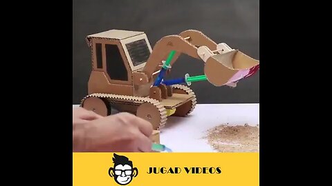 How to make JCB BullDozer Simple DIY Jugad videos vidhansabha