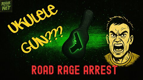 He Pulled a Gun from a Ukulele Bag?! (Road Rage Arrest Reaction)