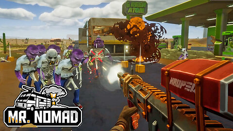 Fighting The Horde For Gas! Mr Nomad | Demo 2