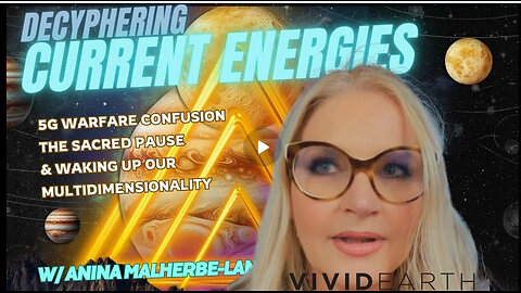 DECIPHERING CURRENT ENERGIES, INTEL & WAKING UP TO YOUR MULTIDIMENSIONAL SELF, w/ Anina Malherbe-Lan
