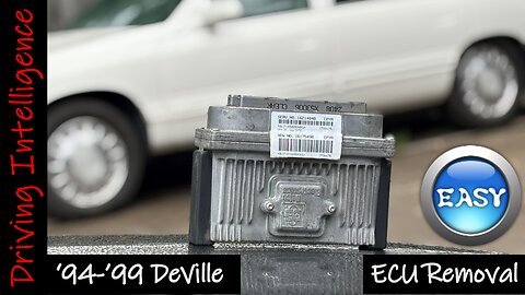 How To Remove PCM, ECU, Engine Computer From 7th Gen '94-'99 Cadillac Deville & Seville