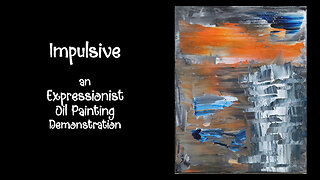 Watch This Explosive Palette Knife Painting Unfold in Real Time