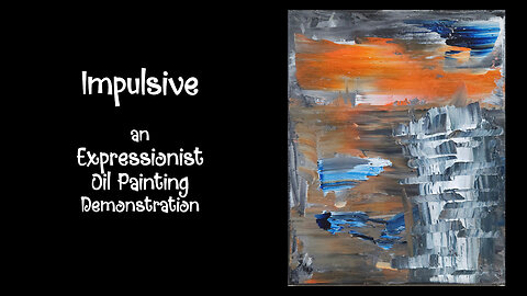 Watch This Explosive Palette Knife Painting Unfold in Real Time