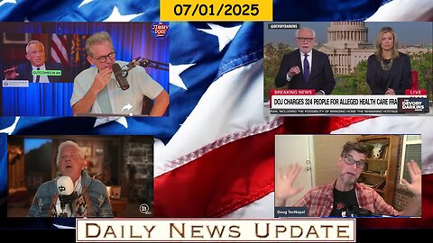 EP1610 | Jimmy Dore: Vaccine-Austism, Devory Darkins: Trump DOJ, Doug In Exile: Agenda, Glenn Beck