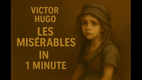 Les Misérables in 1 Minute | Justice, Redemption, and Revolution