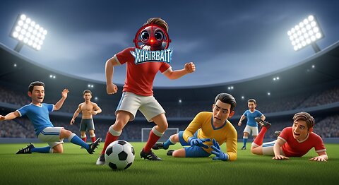 Playing some REMATCH with the boys